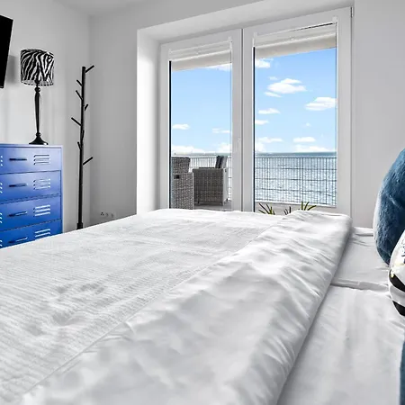 Blue Sea - Exklusives Mit Finnischer Sauna Und Freiem Blick Auf Ostsee Appartement Olpenitz