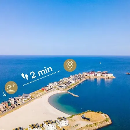 Blue Sea - Exklusives Mit Finnischer Sauna Und Freiem Blick Auf Ostsee Olpenitz