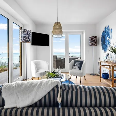 Blue Sea - Exklusives Mit Finnischer Sauna Und Freiem Blick Auf Ostsee Olpenitz